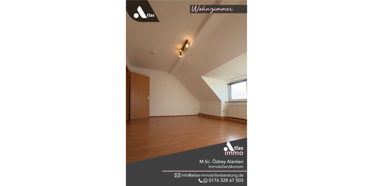 Dachgeschoßwohnung Lengerich - 2.5 Zimmer, 45 m&sup2;, 565&euro; | Angebot:24338151