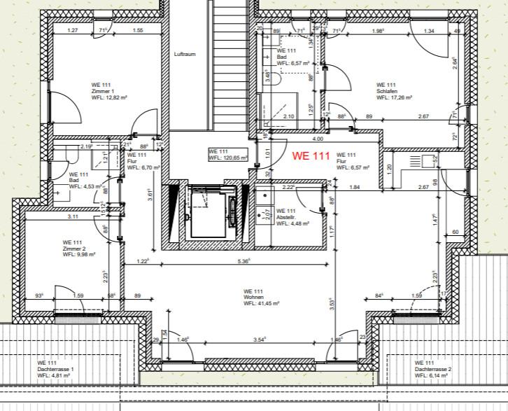 Etagenwohnung Osnabrück Eversburg - 4 Zimmer, 121 m&sup2;, 1.930&euro; | Angebot:25348886
