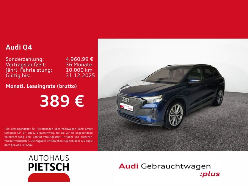 Audi Q4 e-tron 8.082 km 48.490 € Melle 49324
