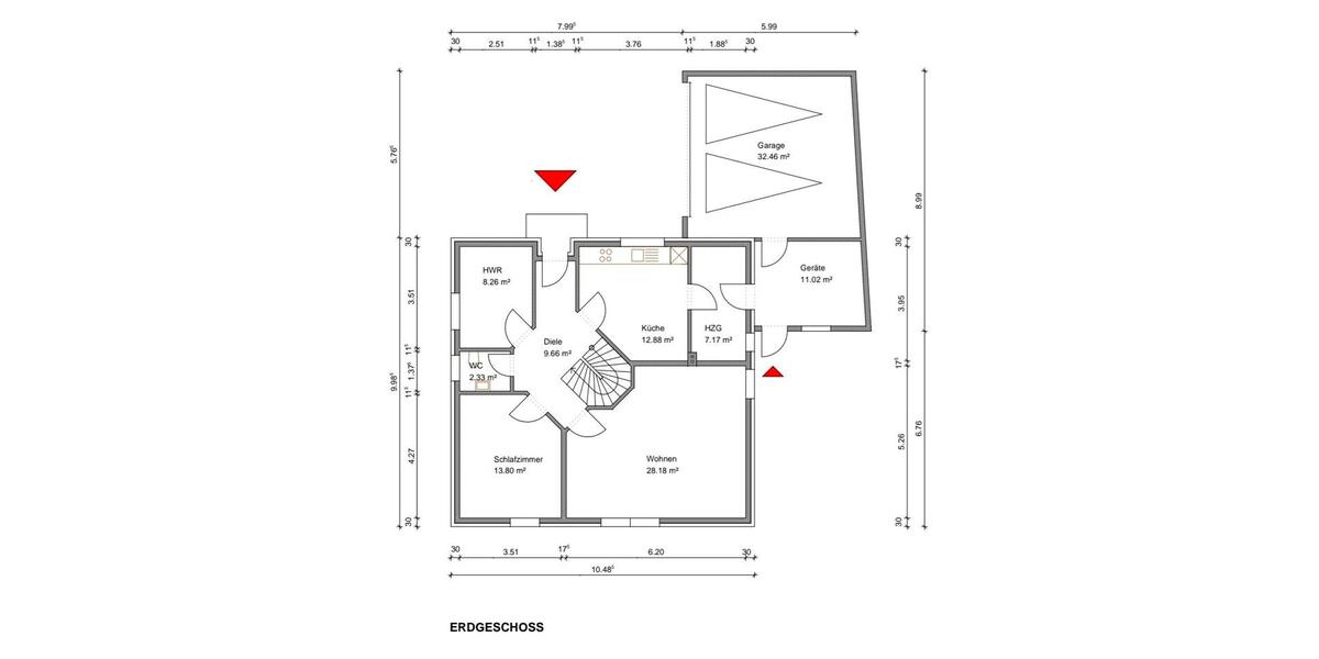 Einfamilienhaus Bad Iburg - 5 Zimmer, 131 m&sup2;, 579.000&euro; | Angebot:27093082