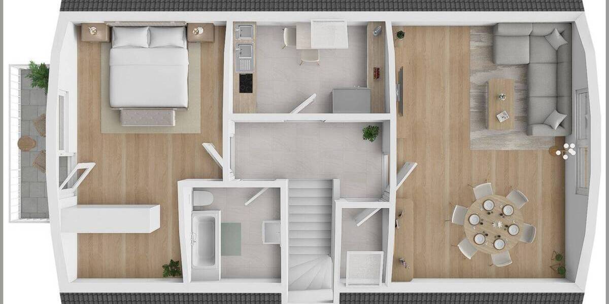 Einfamilienhaus Dissen - 6 Zimmer, 157 m&sup2;, 339.000&euro; | Angebot:26731488