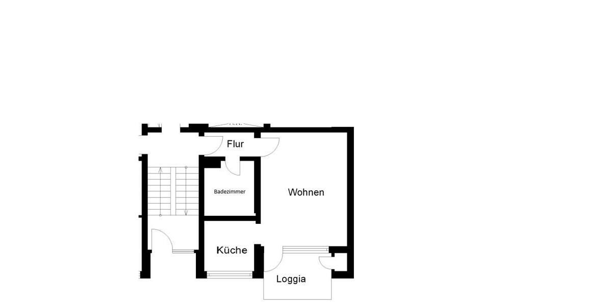 Erdgeschoßwohnung Osnabrück Eversburg - 1 Zimmer, 42 m&sup2;, 216&euro; | Angebot:25211128