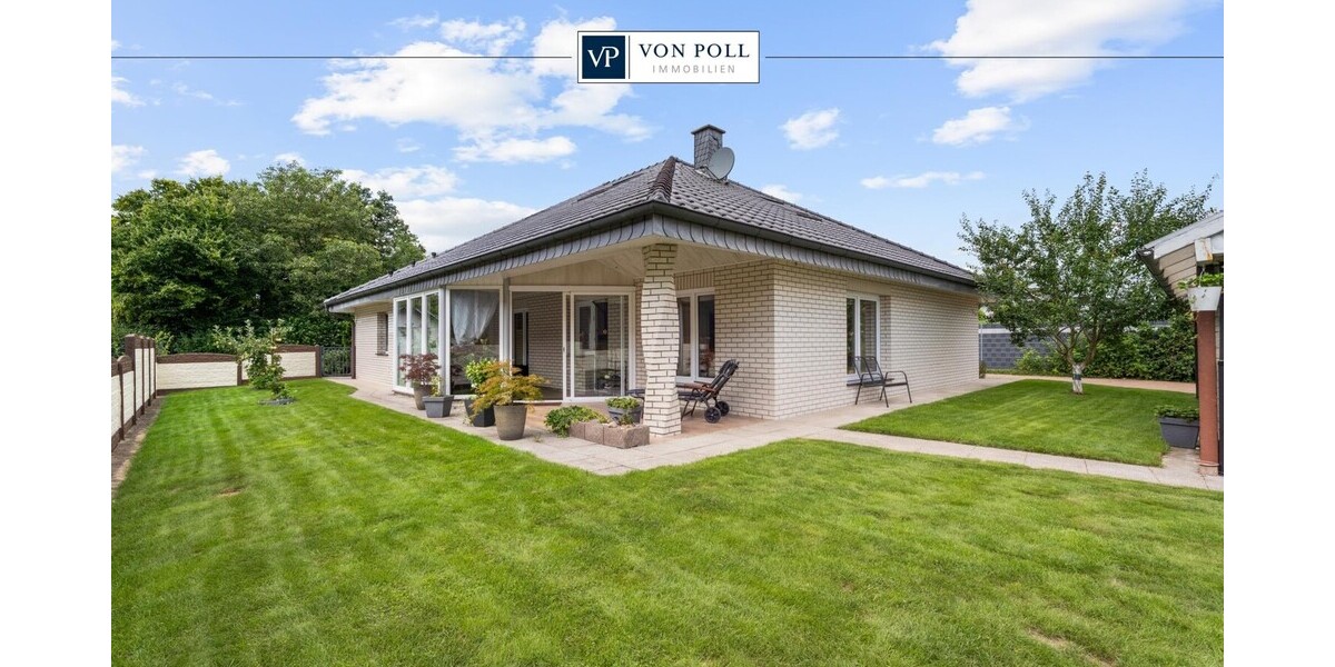 Arbeit und Vergnügen vereinen- Junge Betriebs- und Wohnimmobilie mit Lagerhalle - Bungalow Mettingen Mettingen | Angebot:22979014