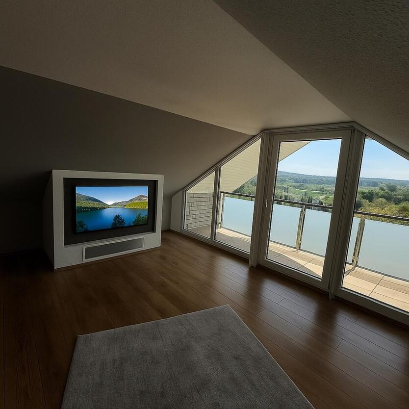 Schöne hochwertige Wohnung mit Einbauküche und Südbalkon zimmer