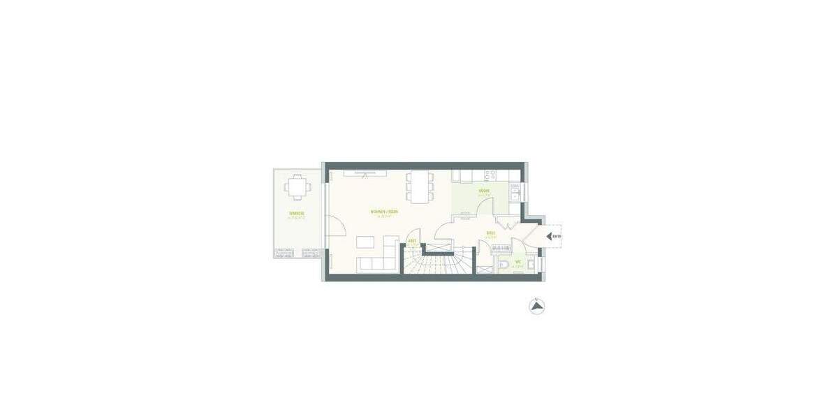 Reihenmittelhaus Osnabrück Atter - 4 Zimmer, 135 m&sup2;, 579.000&euro; | Angebot:25797852
