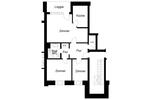 Dachgeschoßwohnung Osnabrück Eversburg - 3 Zimmer, 72 m&sup2;, 731&euro; | Angebot:26093463