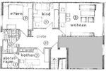 Dachgeschoßwohnung Hagen am Teutoburger Wald - 3.5 Zimmer, 100 m&sup2;, 995&euro; | Angebot:25332904