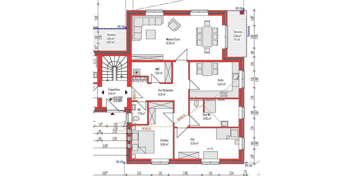 Mehrfamilienhaus, Wohnhaus Bramsche - 3 Zimmer, 111 m&sup2;, 338.000&euro; | Angebot:26781585