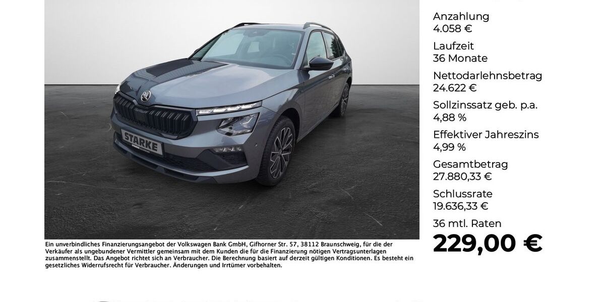 Skoda Kamiq 24.691 km 28.380 &euro; Osnabrück 49084