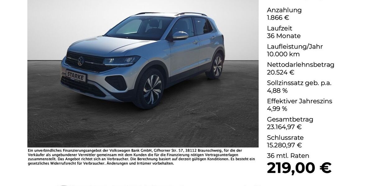 VW T-Cross 17.626 km 22.390 &euro; Wallenhorst 49134