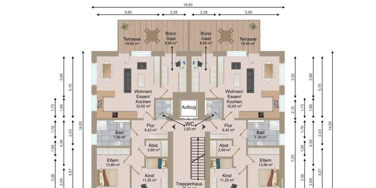 Mehrfamilienhaus, Wohnhaus Georgsmarienhütte Alt-Georgsmarienhütte - 1 Zimmer, 517 m&sup2;, 1.997.000&euro; | Angebot:25738522