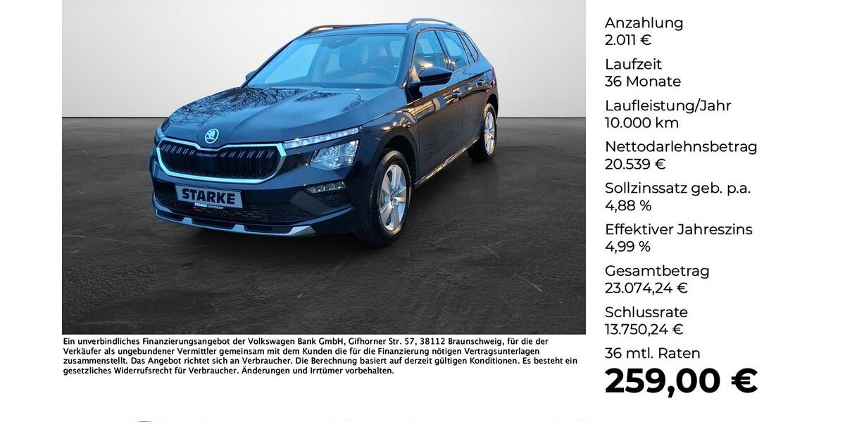 Skoda Kamiq 20.732 km 22.250 &euro; Osnabrück 49084