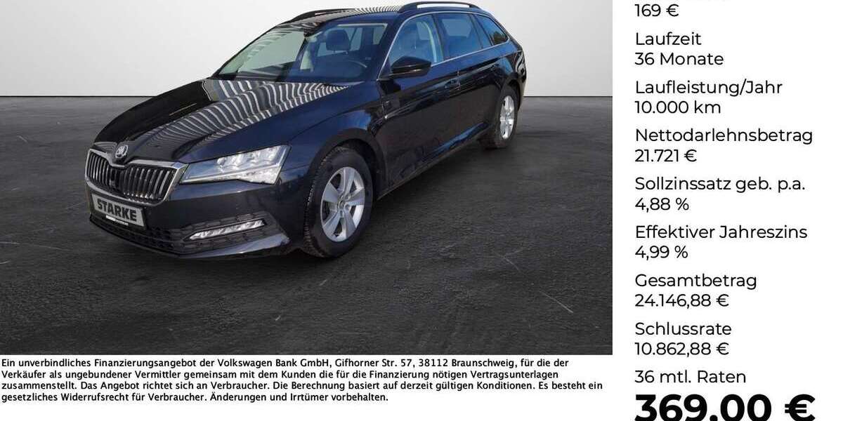Skoda Superb 106.363 km 21.890 &euro; Georgsmarienhütte 49124