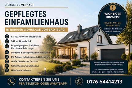 Haus Bad Iburg - 5 Zimmer, 157 m&sup2;, 579.000&euro; | Angebot:26785622
