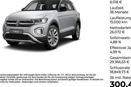 VW T-Roc 9.990 km 32.590 &euro; Versmold 33775