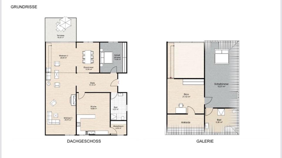Maisonettenwohnung Osnabrück Hafen - 4 Zimmer, 142 m&sup2;, 675.000&euro; | Angebot:26503154