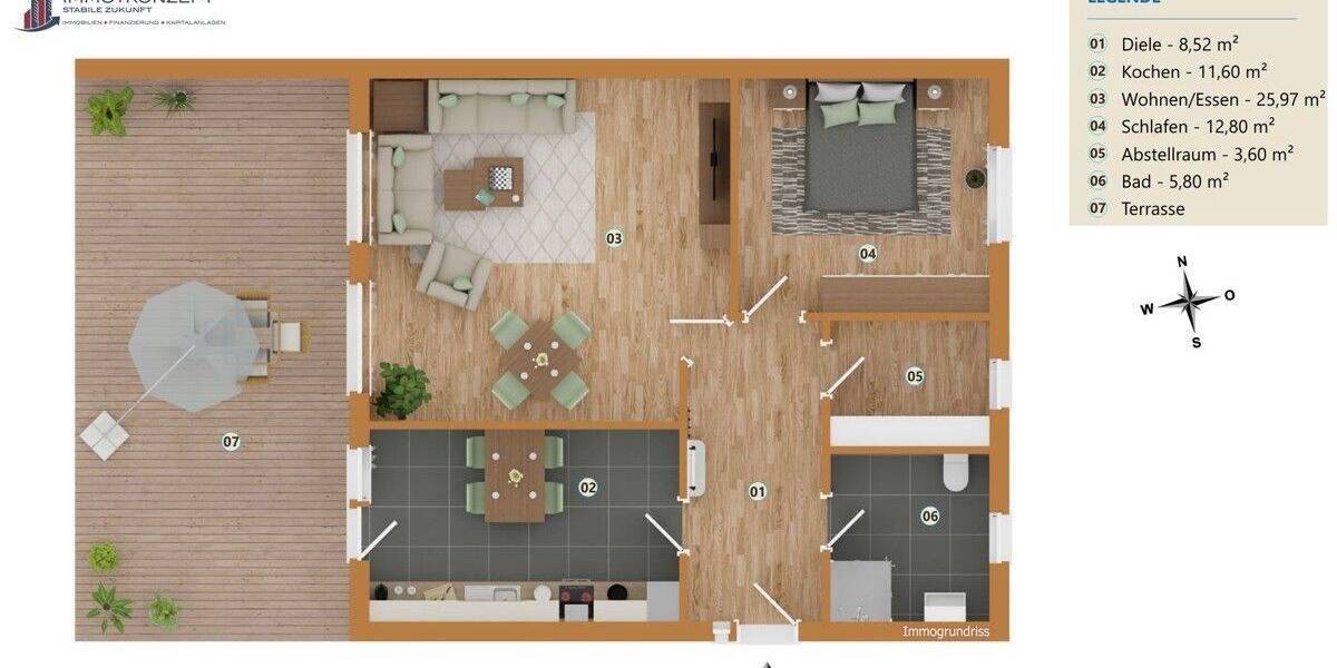 Mehrfamilienhaus, Wohnhaus Rieste - 4 Zimmer, 142 m&sup2;, 350.000&euro; | Angebot:24035762