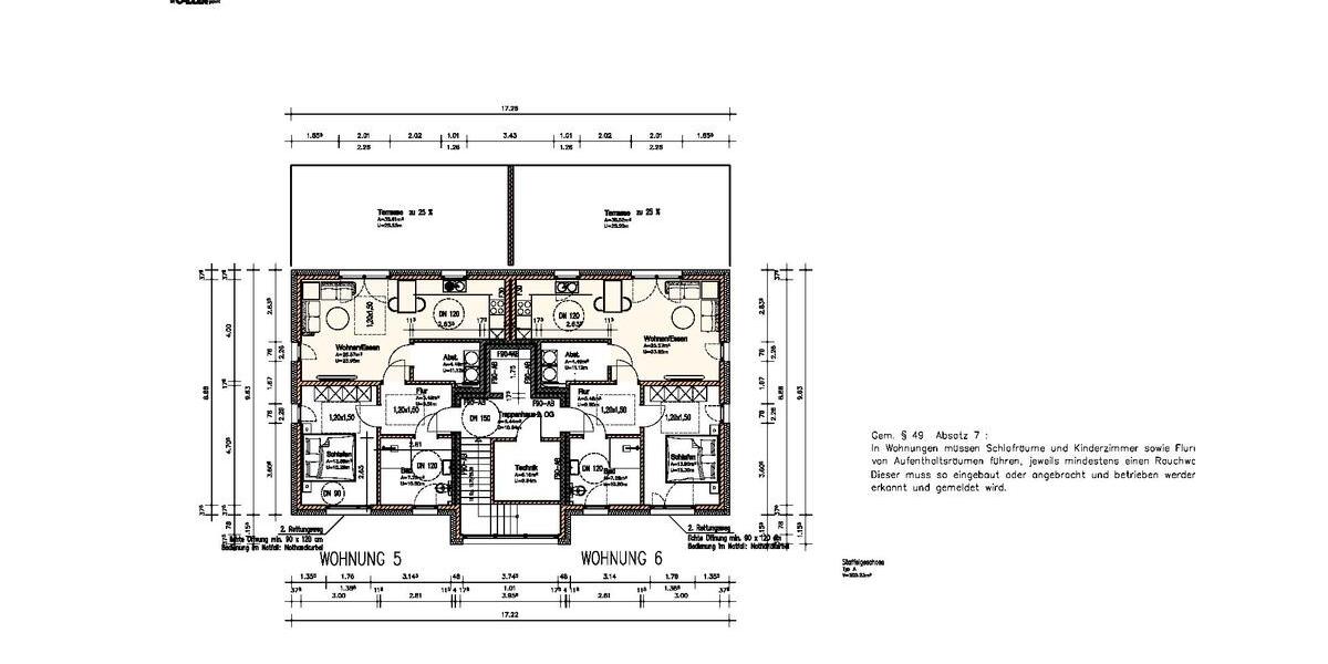 Dachgeschoßwohnung Lienen - 3 Zimmer, 65 m&sup2;, 780&euro; | Angebot:26617912