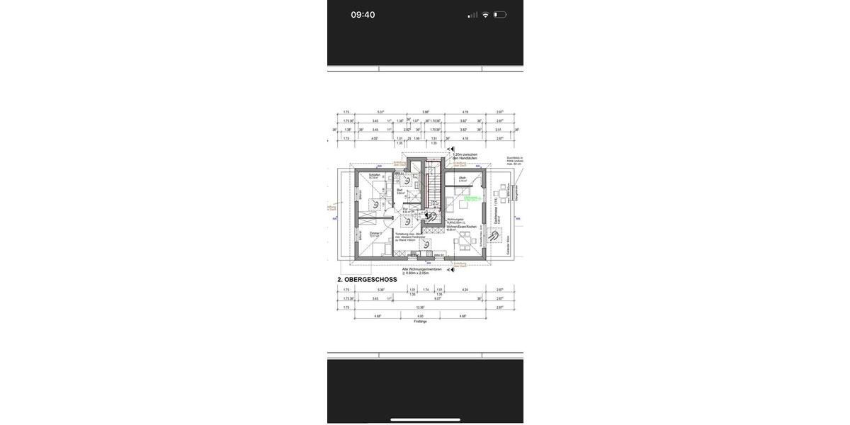 Dachgeschoßwohnung Rödinghausen - 2 Zimmer, 100 m&sup2;, 1.050&euro; | Angebot:26585770