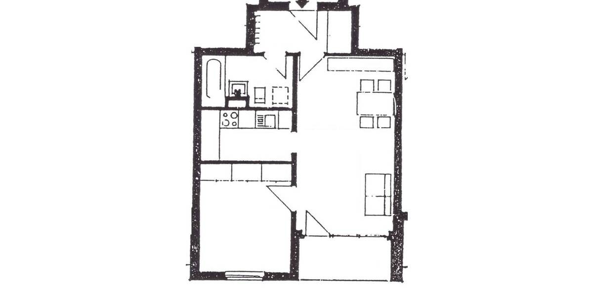 Etagenwohnung Bad Iburg - 2 Zimmer, 48 m&sup2;, 450&euro; | Angebot:26740443