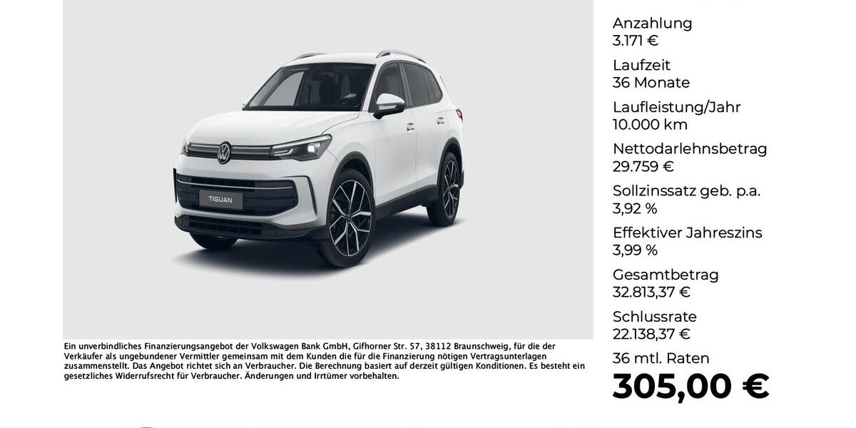 VW Tiguan 29.286 km 32.930 &euro; Osnabrück 49078