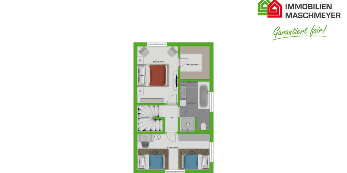 Doppelhaushälfte Bohmte - 4 Zimmer, 135 m&sup2;, 398.000&euro; | Angebot:26607706