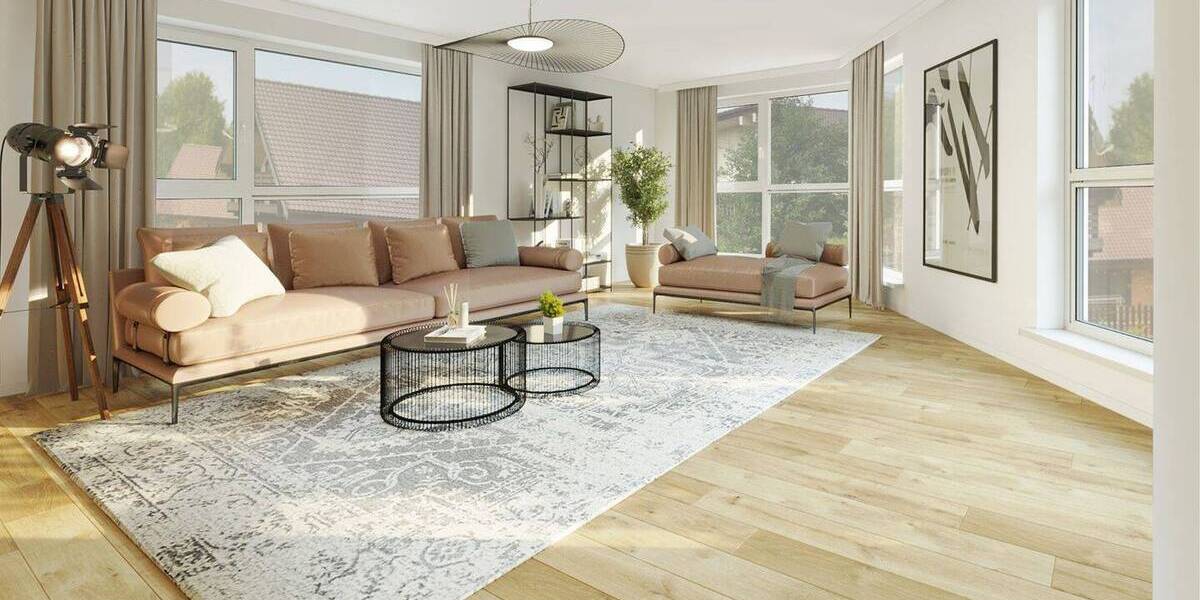 Etagenwohnung Ibbenbüren Stadt - 3 Zimmer, 107 m&sup2;, 489.500&euro; | Angebot:21123803