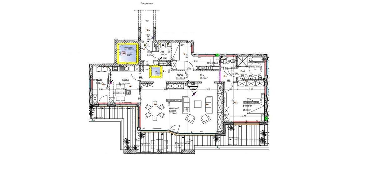 Hochwertiges Penthouse mit Dachterrasse in Stadtzentraler Lage von Ibbenbüren 3 zimmer