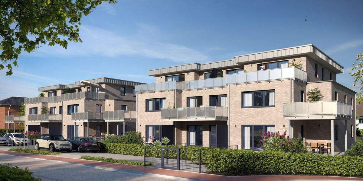 Etagenwohnung Westerkappeln - 3 Zimmer, 96 m&sup2;, 1.200&euro; | Angebot:24242045