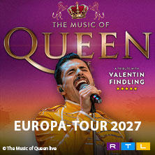 The Music Of Queen Live - Mit Valentin Findling - Europa-Tour 2027 09.01.2027 OsnabrückHalle