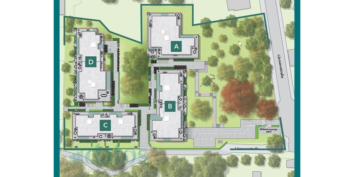 Etagenwohnung Osnabrück Hafen - 2 Zimmer, 73 m&sup2;, 1.370&euro; | Angebot:26662363
