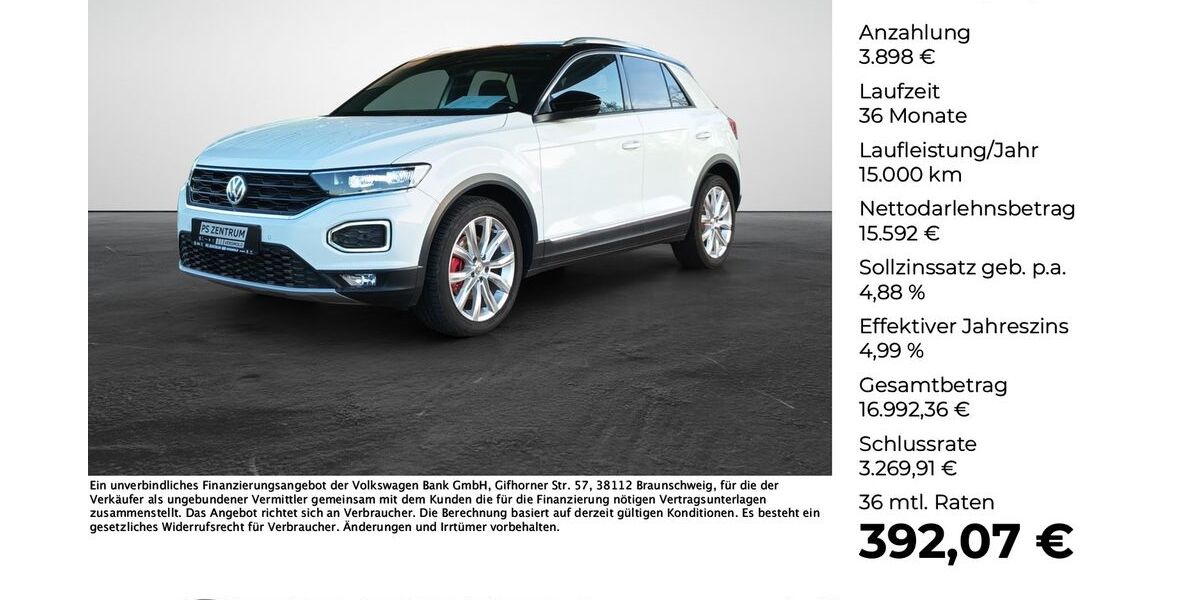 VW T-Roc 95.800 km 18.980 &euro; Versmold 33775