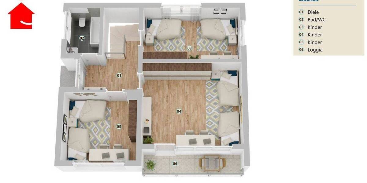 Einfamilienhaus Ibbenbüren Püsselbüren - 5 Zimmer, 139 m&sup2;, 309.000&euro; | Angebot:26879337