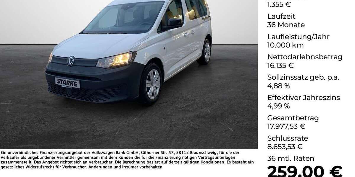 VW Caddy 105.869 km 17.490 &euro; Lotte 49504