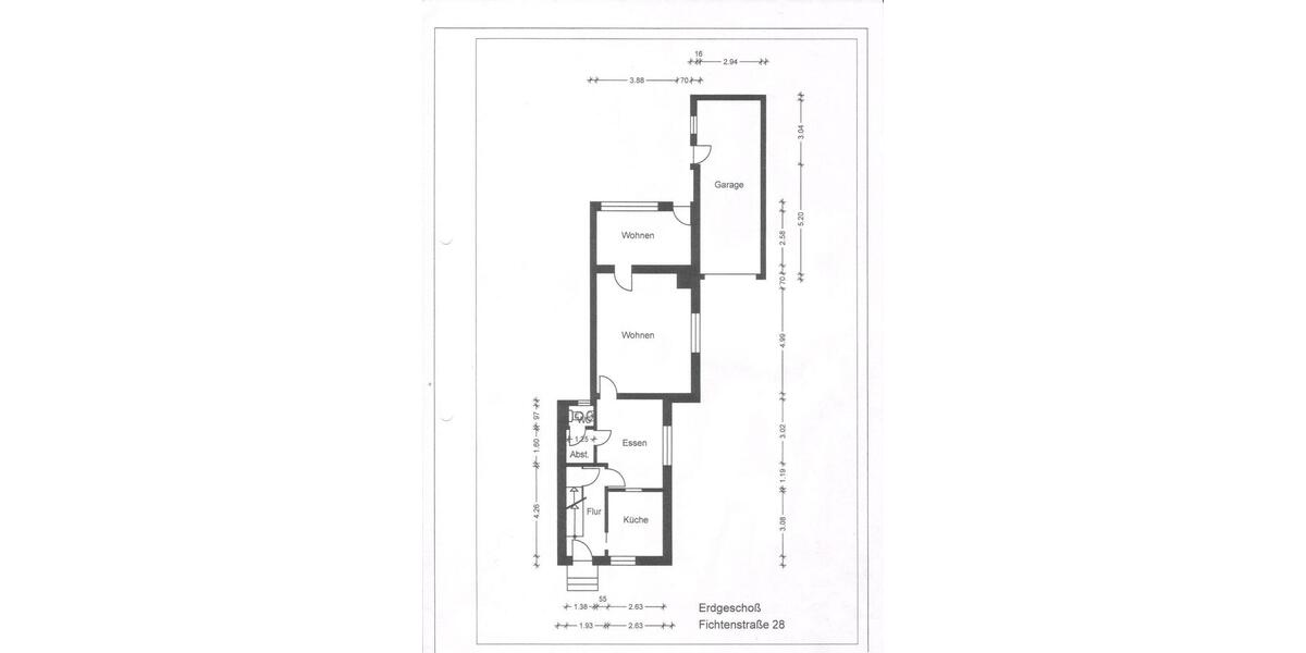 Terrassenwohnung Bramsche - 3 Zimmer, 91 m&sup2;, 215.000&euro; | Angebot:26505552