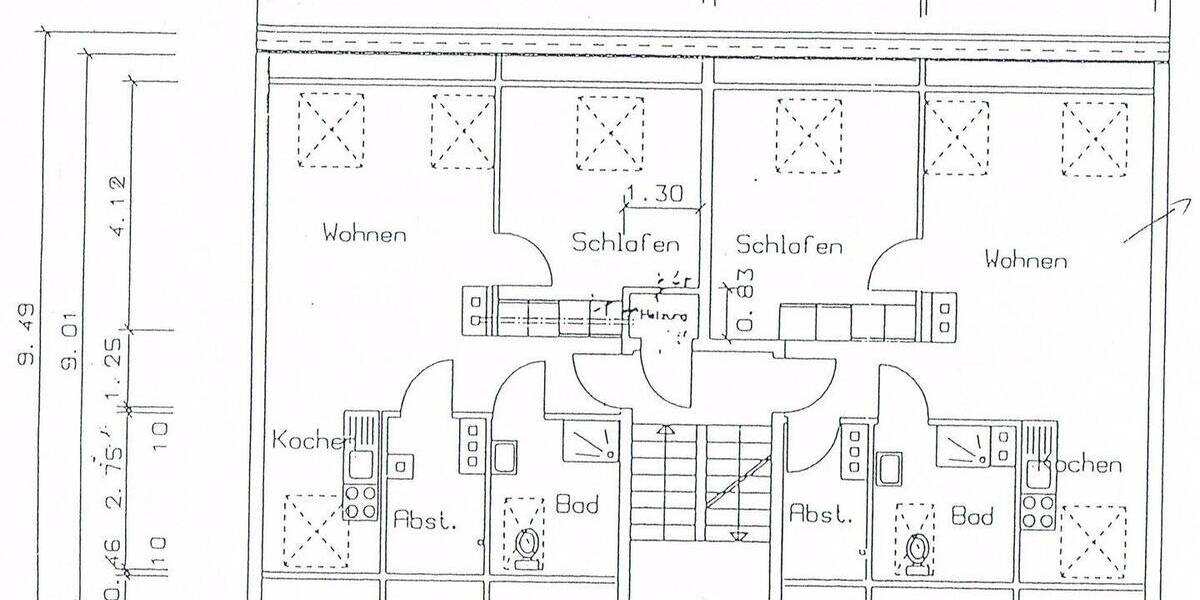 Etagenwohnung Osnabrück Wüste - 1 Zimmer, 220.000&euro; | Angebot:26305830
