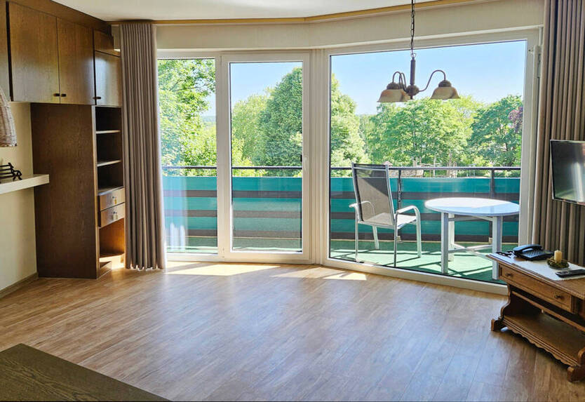 Haus Deutsch Krone: Appartement mit Ausblick Ri. Kurpark!