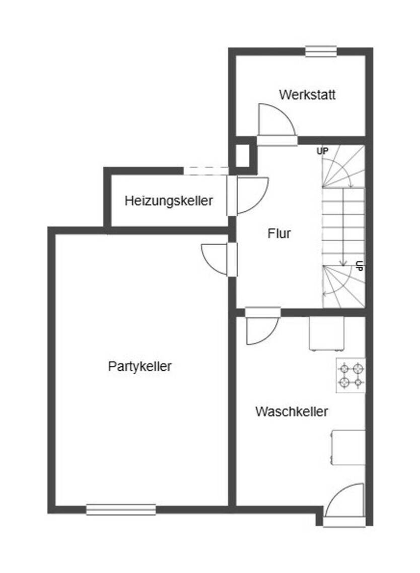 Greifen Sie zu! Renovierungsbedürftiges Reiheneckhaus samt Garten in Belm - Erbbaurecht 7 zimmer