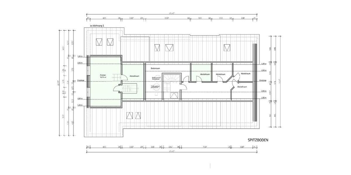 Etagenwohnung Dissen am Teutoburger Wald - 4 Zimmer, 135 m&sup2;, 1.215&euro; | Angebot:26442199