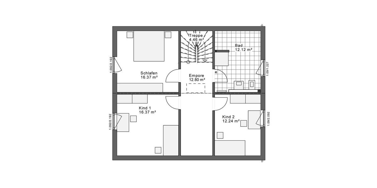 Einfamilienhaus Ostercappeln - 4 Zimmer, 150 m&sup2;, 1.450&euro; | Angebot:26663203