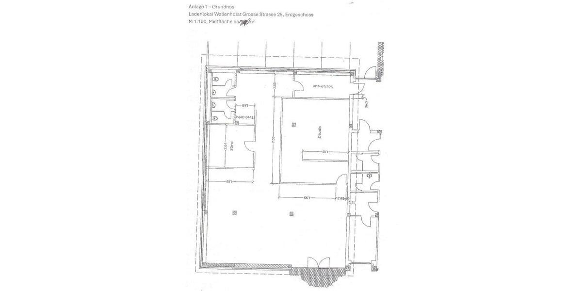 Gewerbeobjekt Wallenhorst - 1.200&euro; | Angebot:26423682