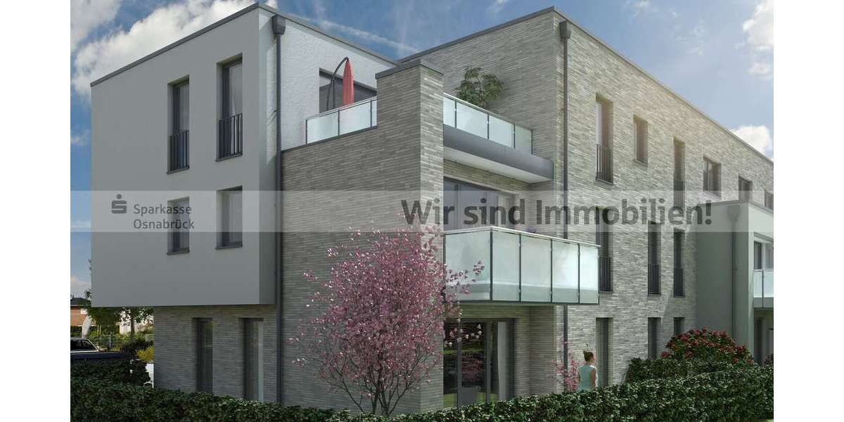 Etagenwohnung Osnabrück Gretesch - 2 Zimmer, 65 m&sup2;, 270.800&euro; | Angebot:22839263