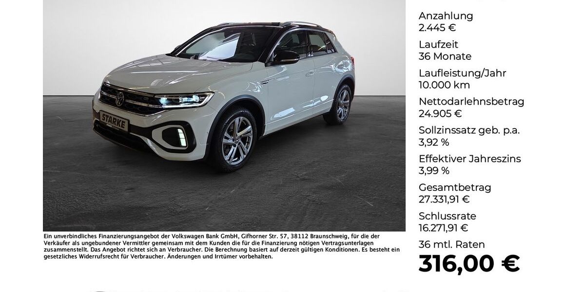 VW T-Roc 43.544 km 26.980 &euro; Lengerich 49525