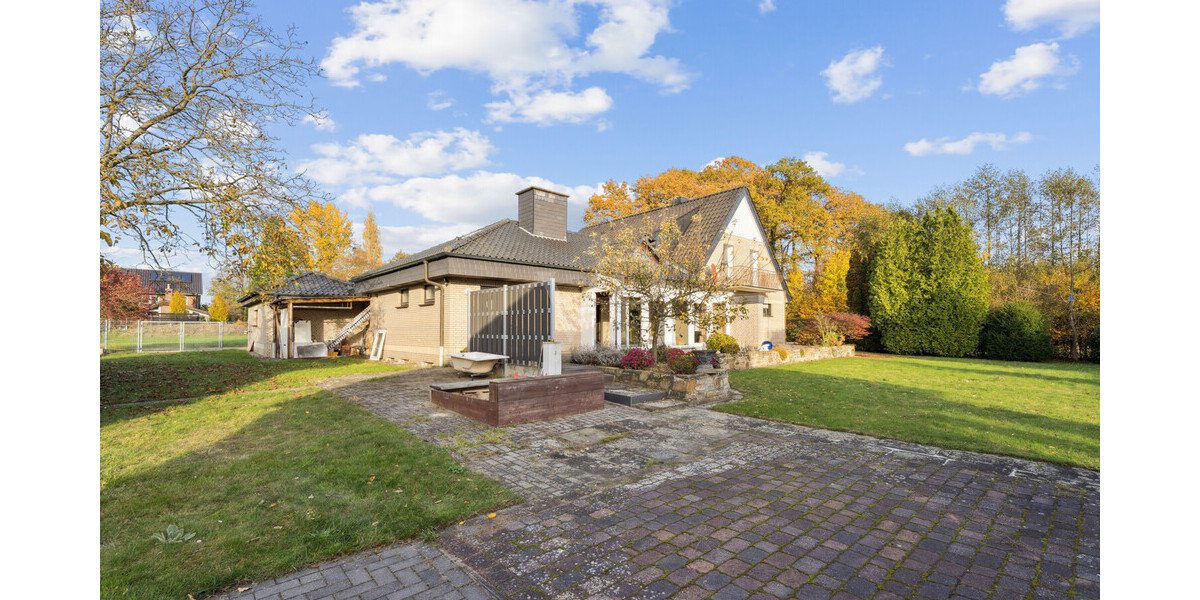 Gestaltungsmöglichkeiten ausschöpfen! ZFH mit fünf Garagen in Mettingen - Zweifamilienhaus Mettingen Mettingen | Angebot:23740596