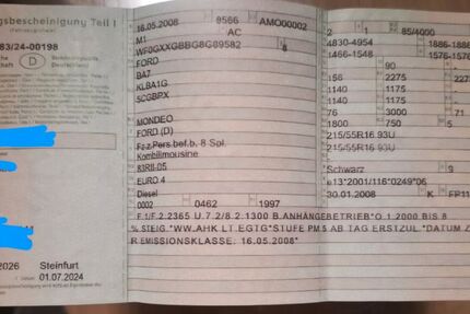 Ford Mondeo 318.000 km 1.400 &euro; Ibbenbüren 49477