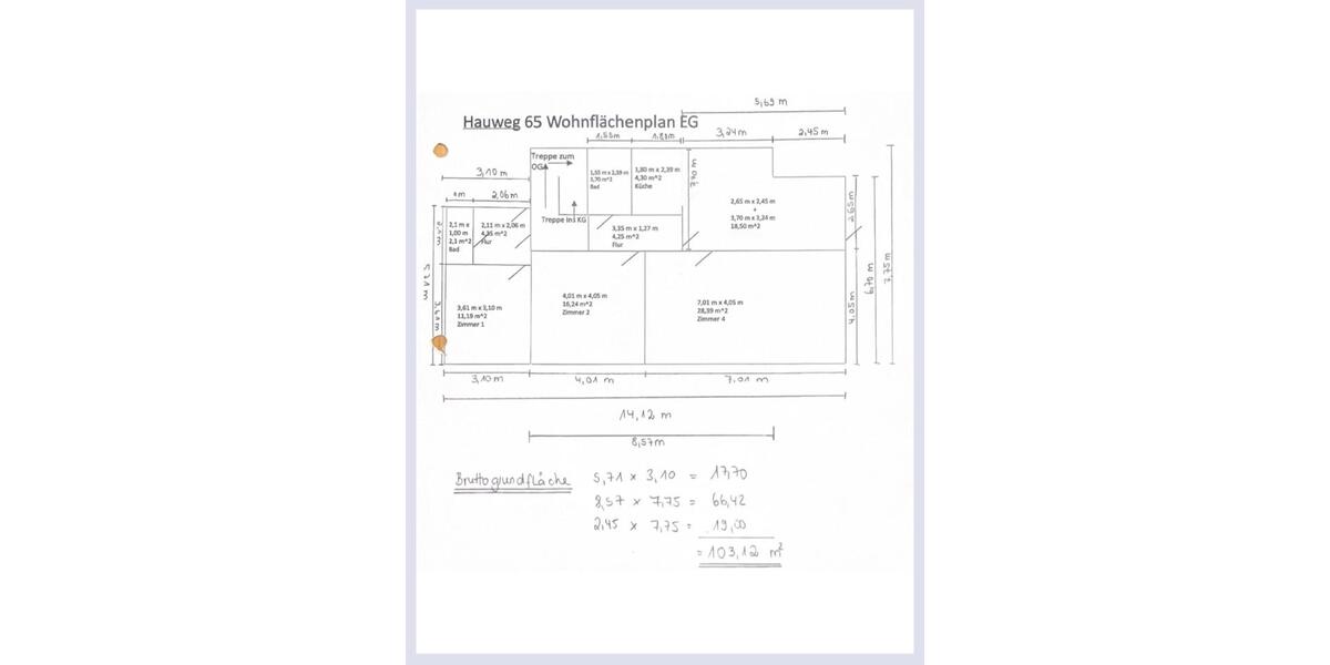Einfamilienhaus Bohmte - 7 Zimmer, 170 m&sup2;, 300.000&euro; | Angebot:25404400
