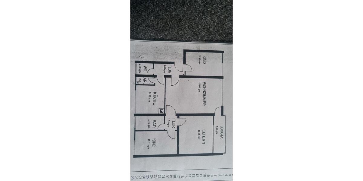 Etagenwohnung Belm - 4 Zimmer, 86 m&sup2;, 165.000&euro; | Angebot:27163122