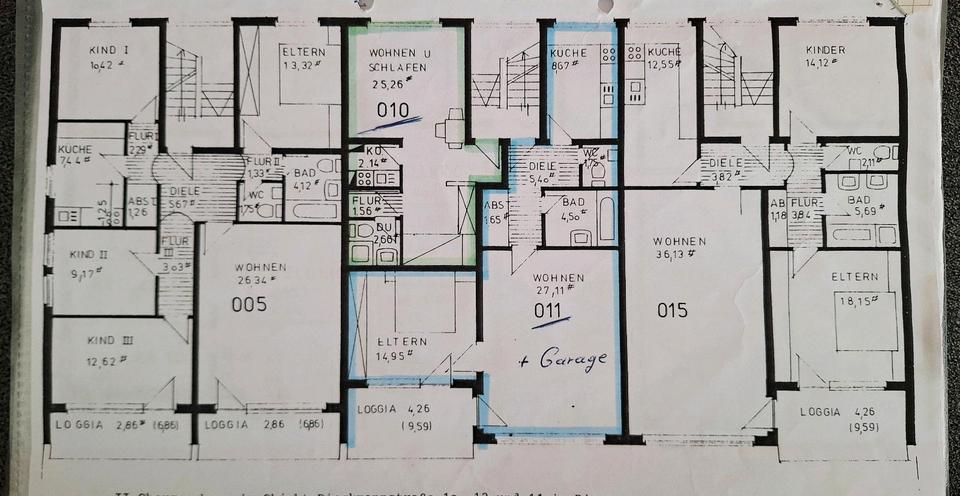 Etagenwohnung Dissen am Teutoburger Wald - 2 Zimmer, 97 m&sup2;, 190.000&euro; | Angebot:26962132