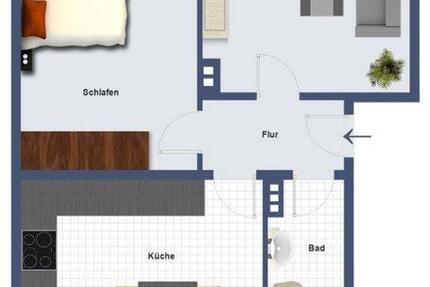 Wohnung Osnabrück Fledder - 2 Zimmer, 55 m&sup2;, 115.000&euro; | Angebot:26367654