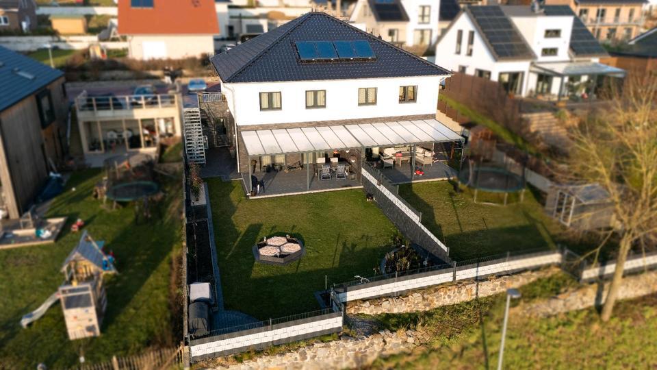 Ein Doppelhaus